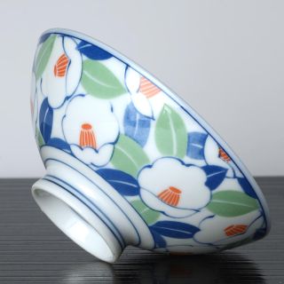 Klasická japonská porcelánová miska na rýži. Ø 11,9 cm. Arita. 80. léta. Nepoužitá. Tradiční porcelánová miska - čawan na...