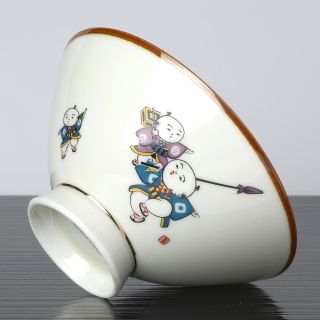 Klasická japonská porcelánová miska na rýži. Ø 12 cm. 60. léta. Nepoužitá Tradiční porcelánová miska - čawan na rýži....