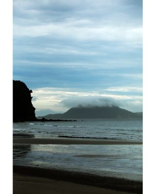 Scéna z tajuplného poloostrova Kunisaki na ostrově Kjúšú. Fúze šintoismu a buddhismu v Japonsku kdysi začala právě zde....